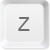 Keyboard Key - Z