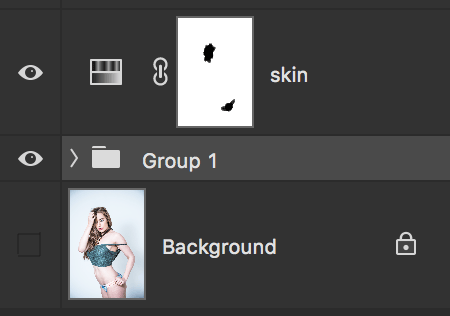 Groups are also a great way to keep organised, by creating a Group for several layers.